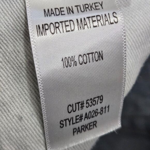 Agolde High Rise Parker Jean Shorts Size 27 Cut Off Distressed Denim Button Fly - Picture 9 of 10